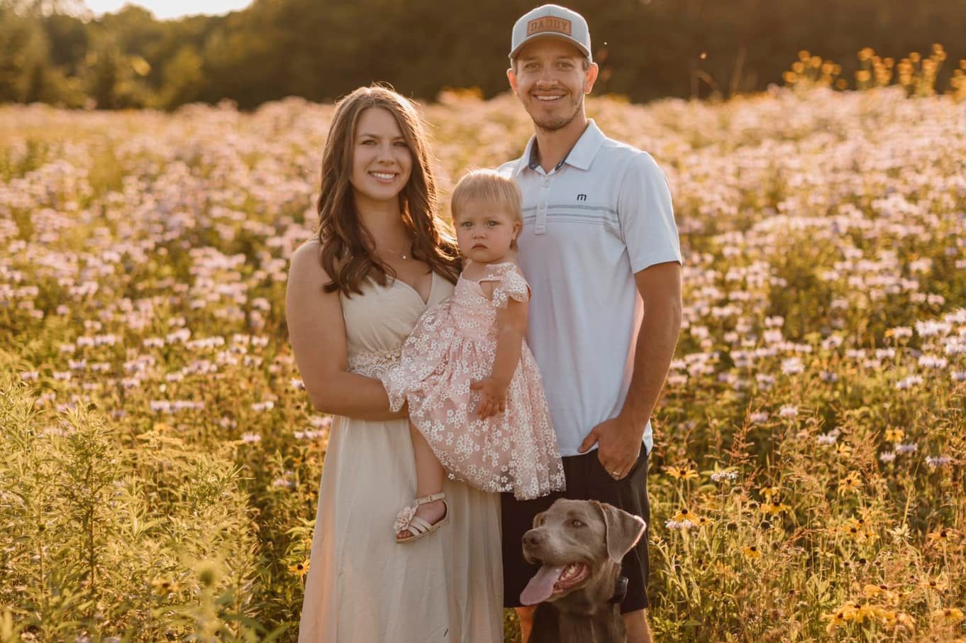 Doctor Zach Bruley of Advantage Health Center in Eau Claire and his family.