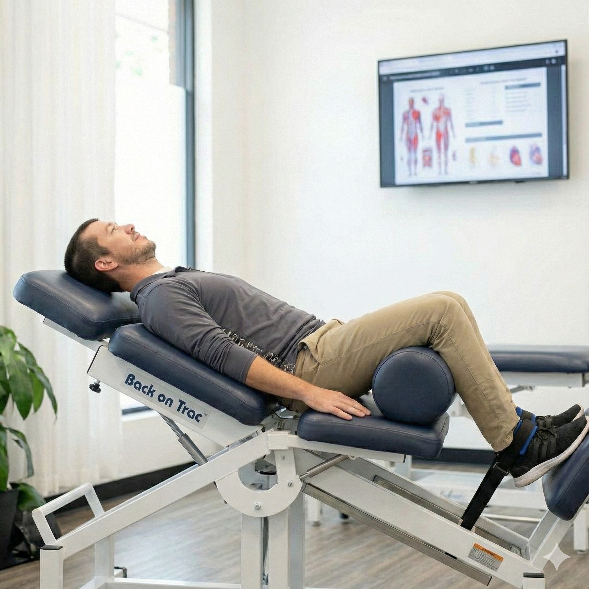non-surgical spinal decompression device at Advantage Health Center
